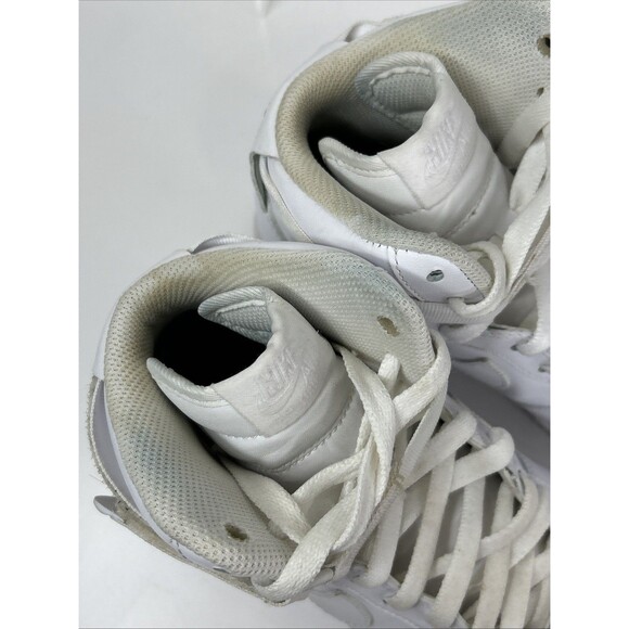 Nike Air Force 1 High Mid Sz 9 Triple White Women’s 334031-105 AF1 Basketball - Picture 10 of 13